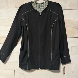 Black Women's Scrub Jacket